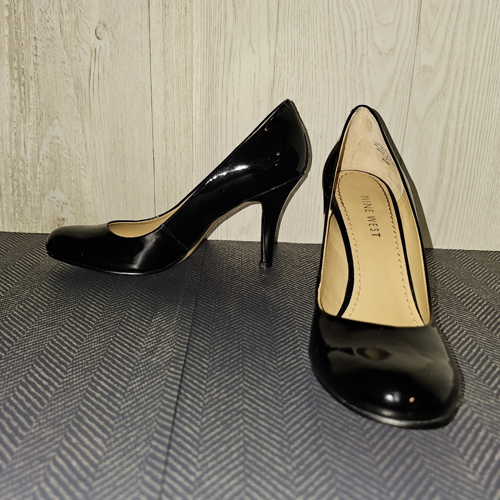 Patent leather heels by Nine West